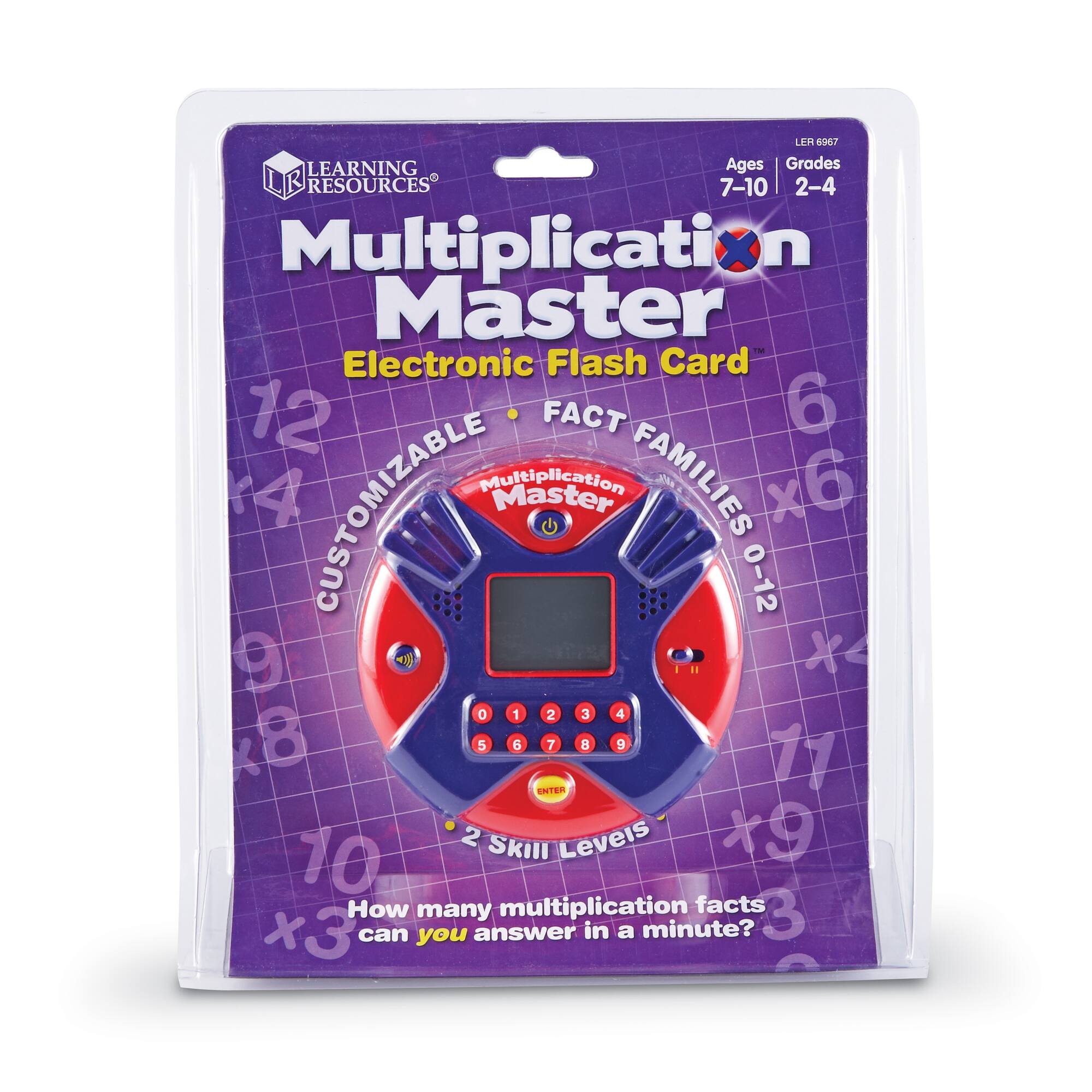 Learning Resources Multiplication Master Electronic Flash Card